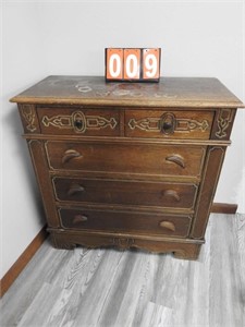 Wood Dresser and Night Stand