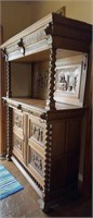 Fantastic heavily carved French buffet with
