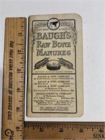 1912 Baugh's Raw Bone Maures Booklet 80pgs