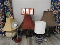 Lot of Mixed Lamps