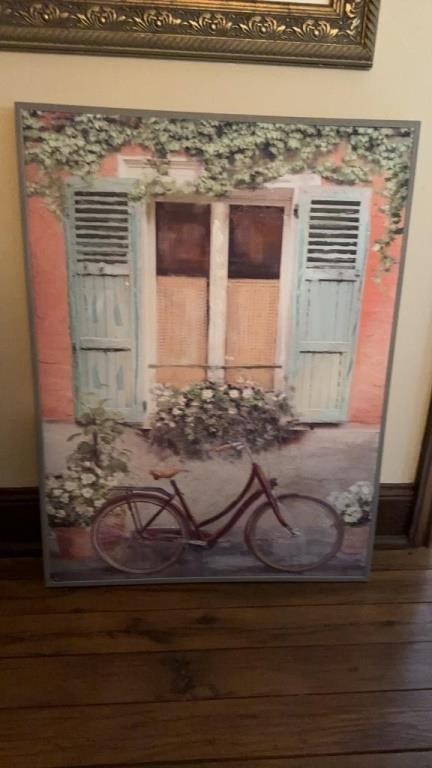 Large studio arts canvas painting 41x31 dimensions