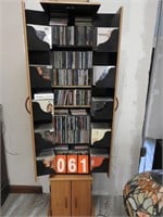 CD Lot with Cabinet