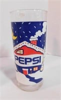 Pepsi Cola Holiday Winter Cabin Glass