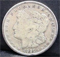 1921S Morgan silver dollar