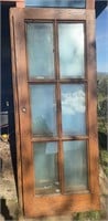 Solid Oak doors x2