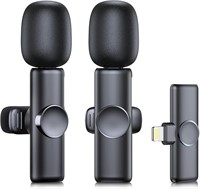 NEW $30 2PK Wireless Lavalier Microphones