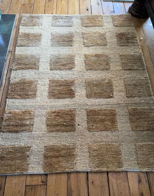 Brown area rug