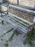 Garden or porch bench
