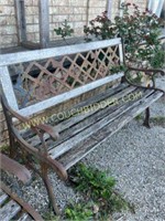 Porch or garden bench