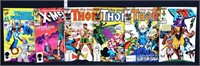 Lot of 6 Marvel comics, inc Thor & X Men