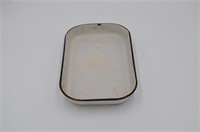 Early Porcelain Enamel Medical Tray