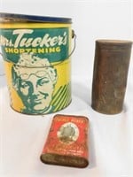 3 Vintage Misc. Containers