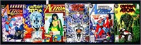Lot of 6 DC comics, inc Captain Atom