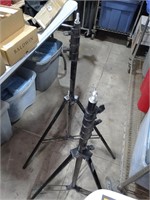 2 Eight Foot Photo Studio Spring Light Stands