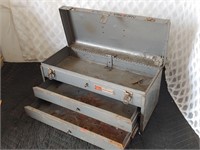 Vintage Metal Craftsman Toolbox tool chest