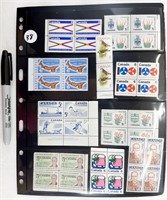 Collection de timbres du Canada neufs