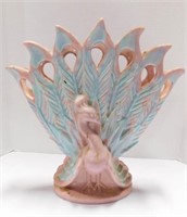 Pink and Blue Royal Haeger Vase