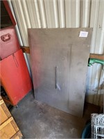 LARGE SHEET OF STAINLESS STEEL