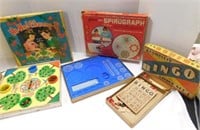 Vintage Board Games for Children