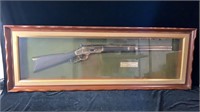 Vintage Framed Replica Frontier Carbine "1873"