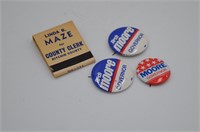 Vintage WV Political Items