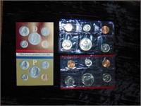 1984 Uncirculated Coin Set Mint mark D & P