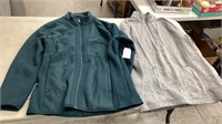 NWT small and medium zip up sweatshirts