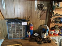 LOADED PARTS CABINET & MORE
