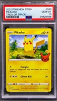 Graded gm mint 2022 Pokemon Pikachu card