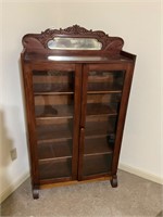 Antique wood cabinet