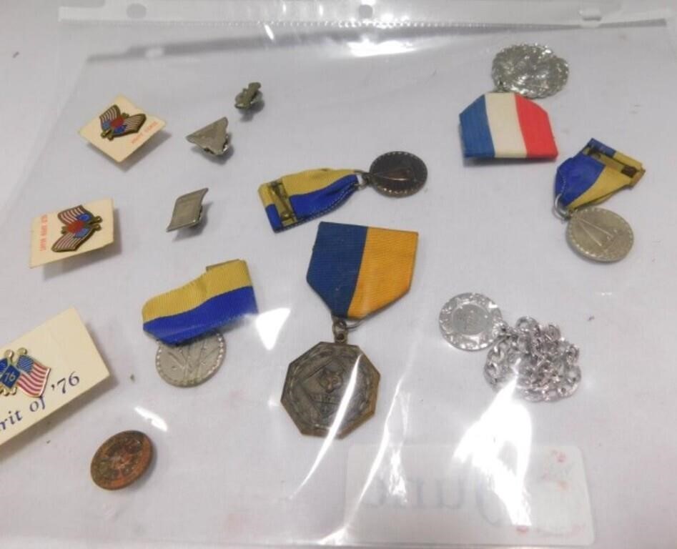 Boy Scout Pins and Medals