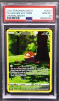 Graded gm mint 2023 Pokemon Hisuian Volrorb card