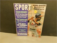 Sports Magazine Hank Aaron July 1968