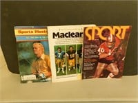 6 Sports Magazine From The 1970-80's