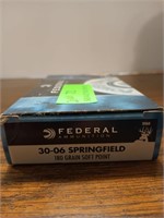 20 rounds 30-06 Springfield 180 gr soft point
