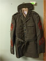 US Marine corps outfit: jacket, pants, shirt,