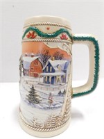 1996 Budweiser Holiday Stein