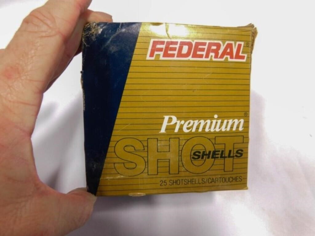 6 Boxes Federal 12 Gauge Shotshells