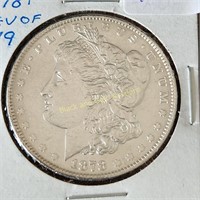 1878-Rev.79 Silver Morgan Dollar UNC