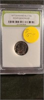 1977 S Dime--dcam Gem Proof