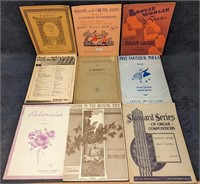 9 Vintage Sheet Music And Sheet Music Paperbacks