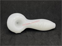 Opaque White GRAV Glass Pipe