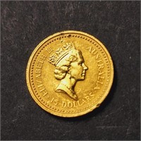 24K  3.15G Australia 15 Dollars Coin