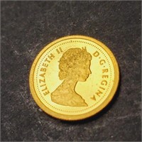 24K  3.15G Canadain 5Cent Fine 9999 Coin