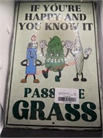 Another Happy and you know it 4/20 Tin Sign 8x11