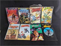 Eight Assorted Vintage Comics Sci-Fi