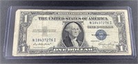 1935 E BLUE SEAL DOLLAR NOTE