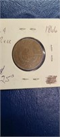 1866 2 Cent Piece