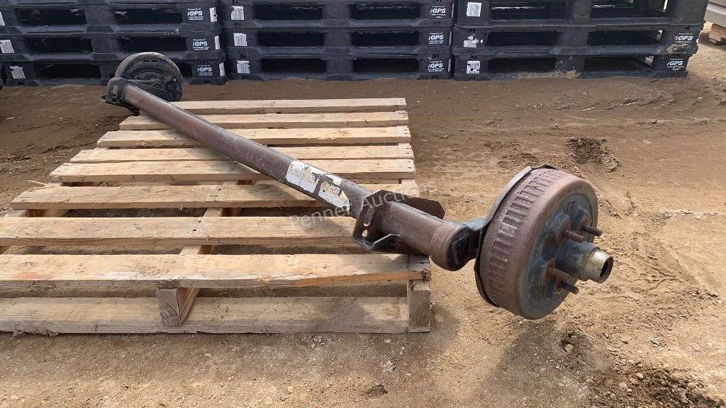 Torsion Axle w/ Brakes 6' Wide