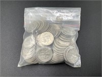 BAG OF SILVER DIMES